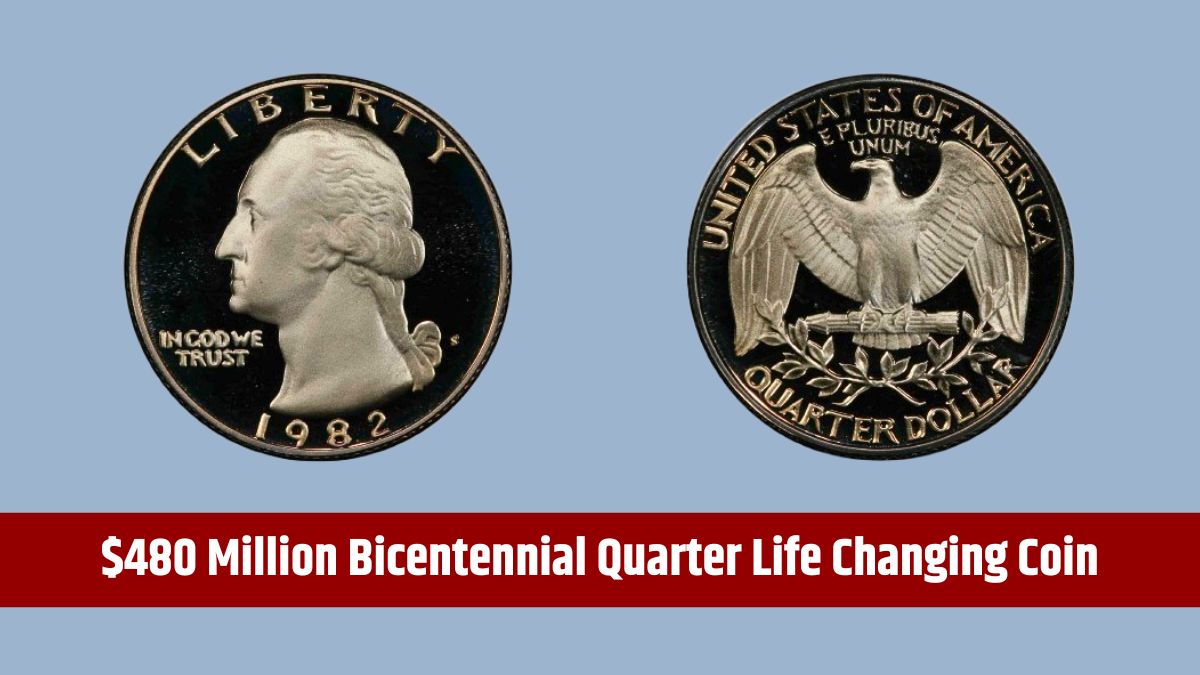 480 million Bicentennial Quarter